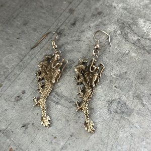 Dragon earrings